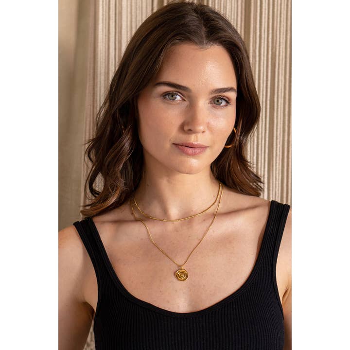 Brenda Grands Jewelry - Wholesale Pendant/Charm Necklace - Sealed with Love Medallion - Heart