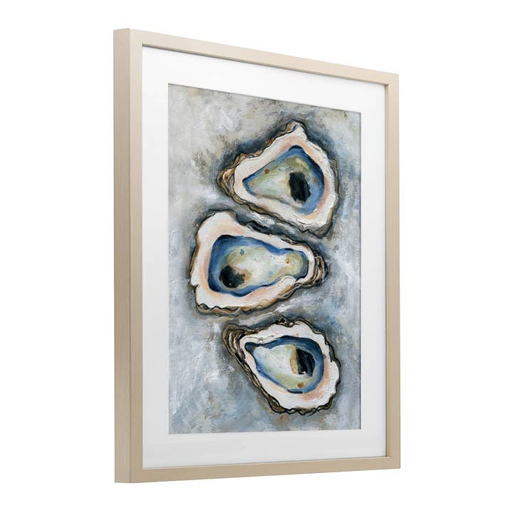 Stupell Industries - Wholesale Wall sign - Oyster Bar Trio - Print Under Glass Wall Art8