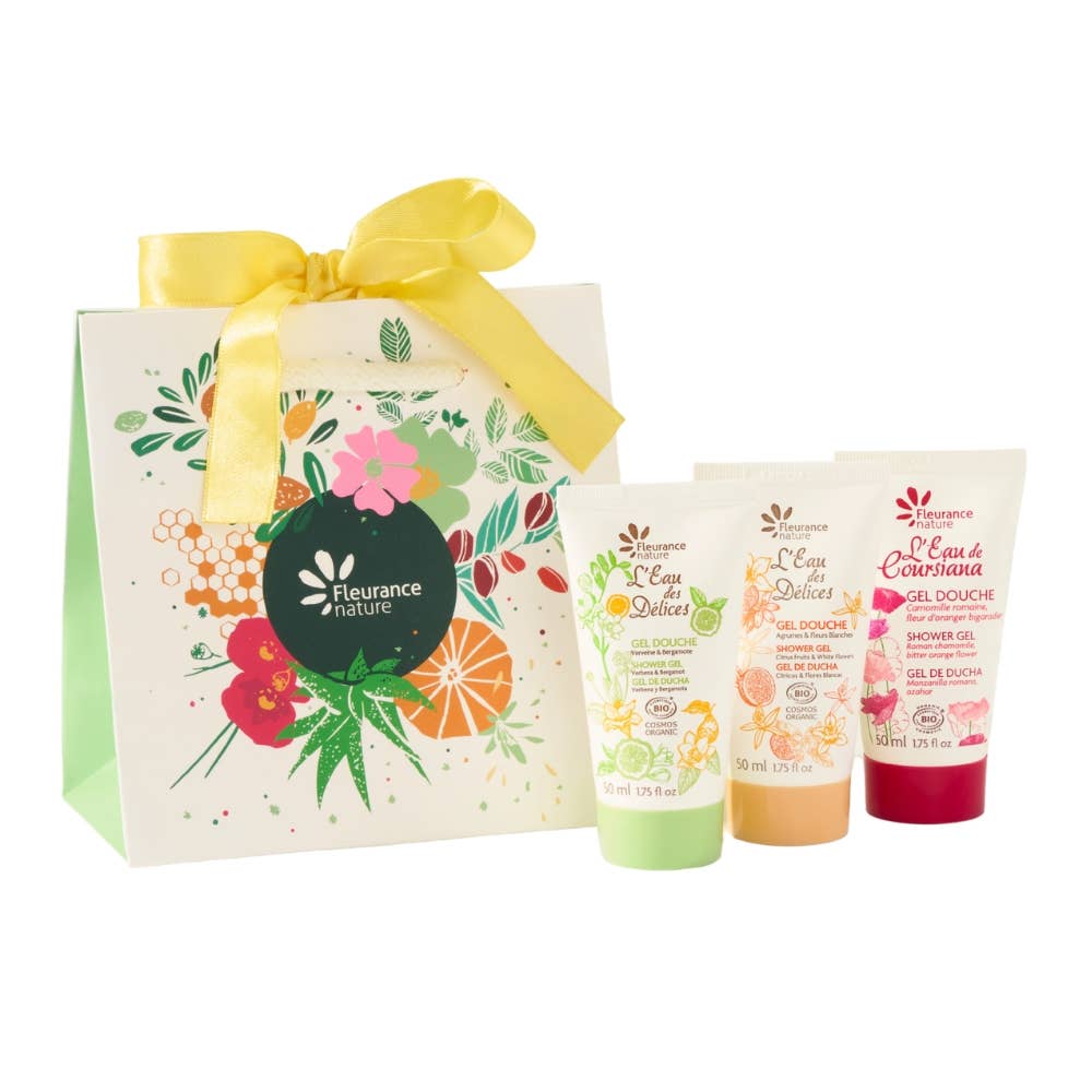 Fleurance Nature - Wholesale Gift Box - Shower gel trio set1