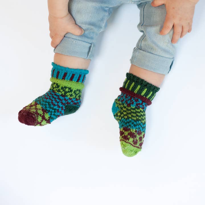 Solmate Socks - Wholesale Socks - Baby - June Bug Baby Socks | Eco-Friendly & Made in the USA
