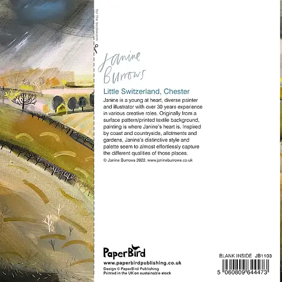 Paper Bird Publishing – wholesale Everyday greeting card – Little Switzerland, Chester1