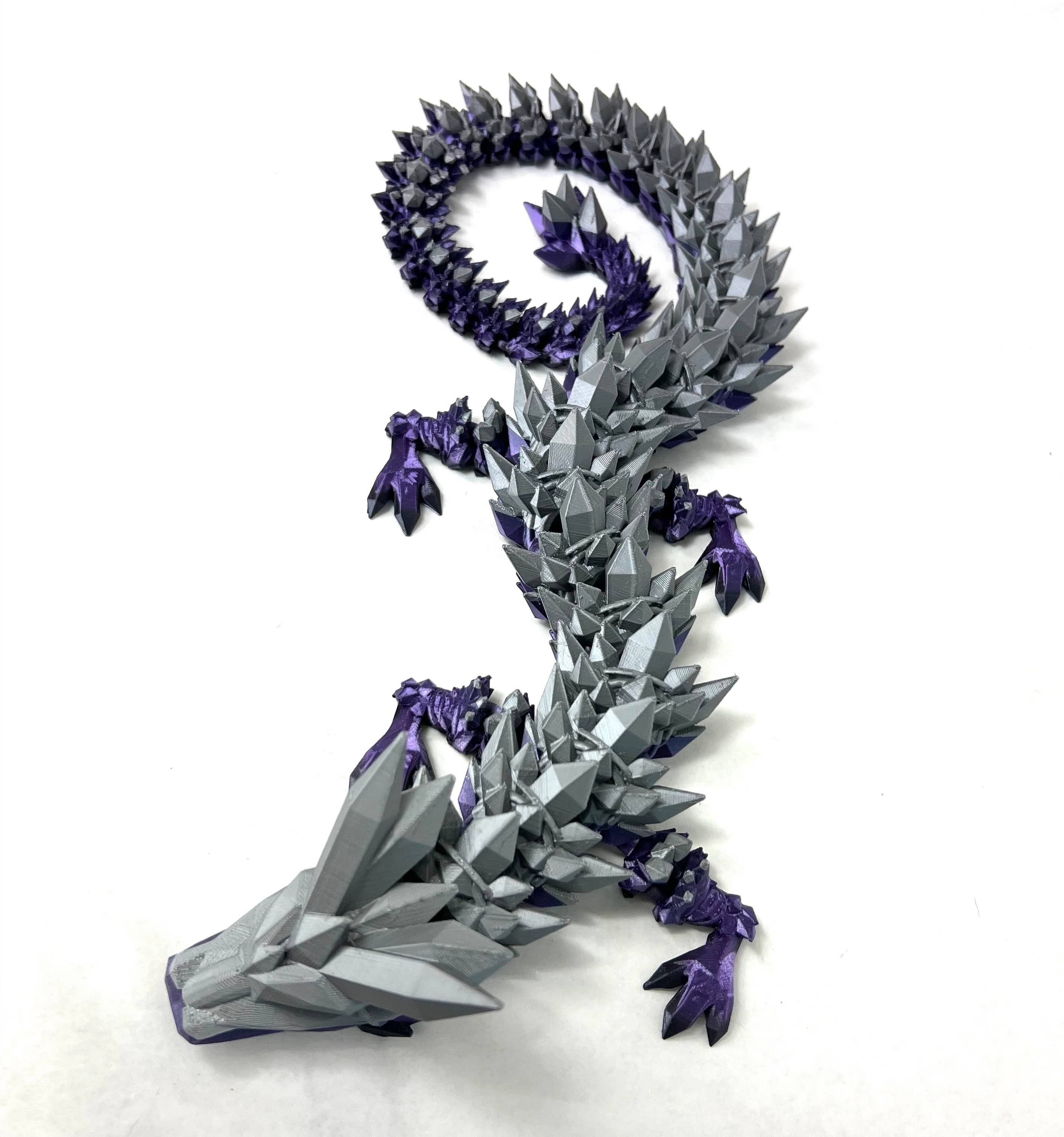 Ruby’s dragons - Vente Fidget/jouet anti-stress – enfant - Grands dragons imprimés en 3D — couleurs assorties10