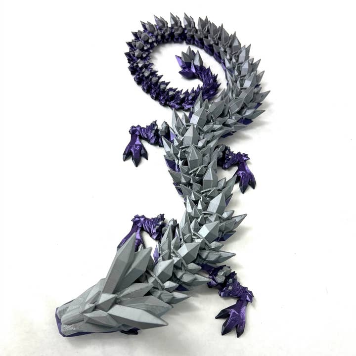 Ruby’s dragons - Vente Fidget/jouet anti-stress – enfant - Grands dragons imprimés en 3D — couleurs assorties10