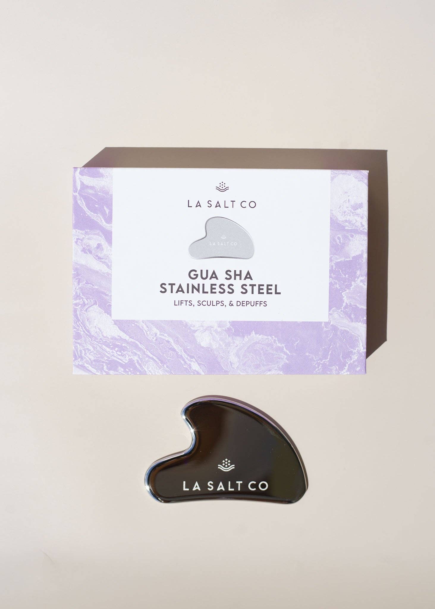 Los Angeles Salt Company - Wholesale Gua Sha Tool - Gua Sha Stainless Steel1