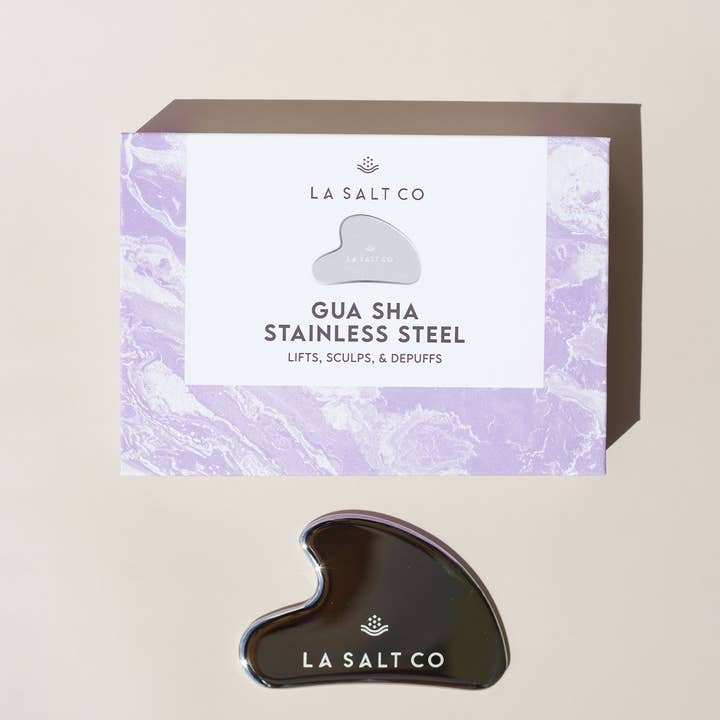 Los Angeles Salt Company - Wholesale Gua Sha Tool - Gua Sha Stainless Steel1
