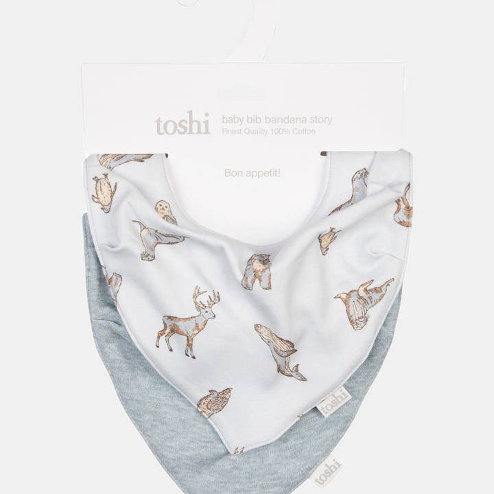 Toshi - Wholesale Bandana bib - Baby Bandana Story - 2pcs30