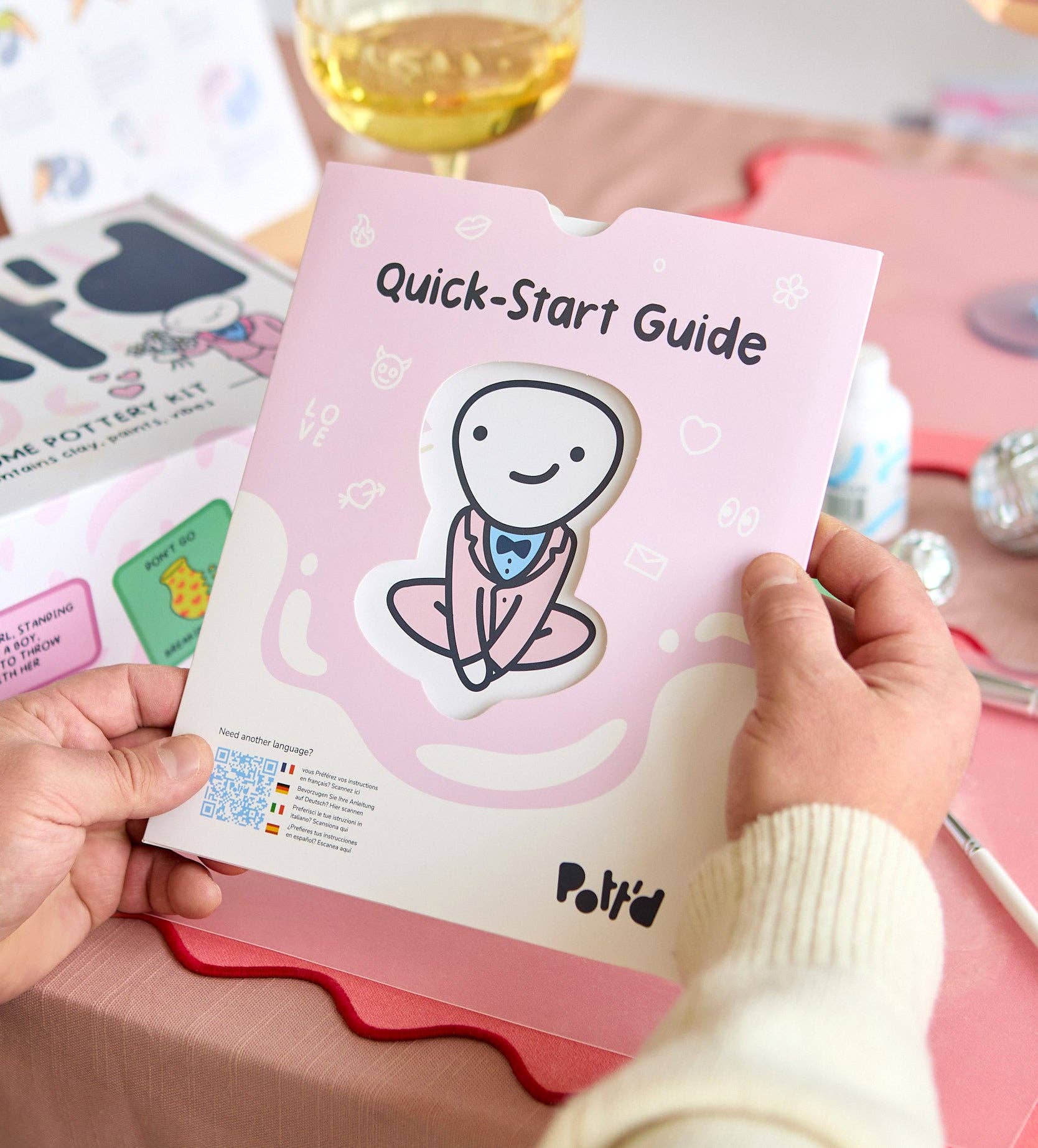 Pott'd – Großhandel Bastelset – Date-Night-Keramik-Set für Zuhause5