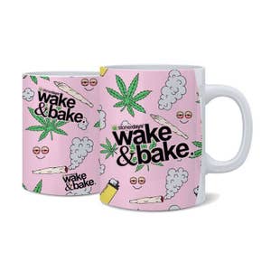 Wake-N-Bake Ceramic Ashtray