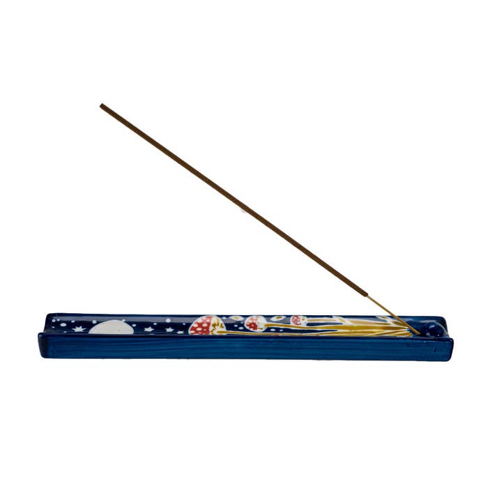 Pacific Trading - Wholesale Incense Holder - Toadstools Mushroom Ceramic Incense Burner