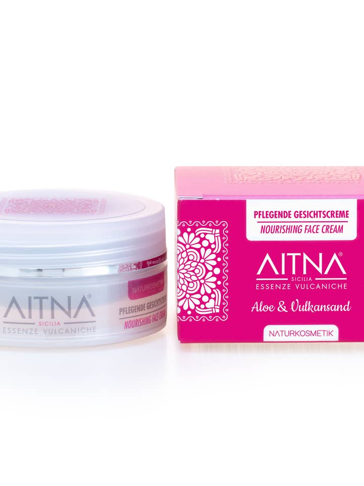 Aitna Gesichtscreme Naturkosmetik Aloe & Vulkanand 50ml för wholesale av AITNA