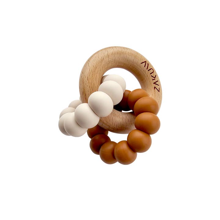 Zakuw - Wholesale Teether (Not Clip-On) - Baby - Sedna teething ring - wood & silicone