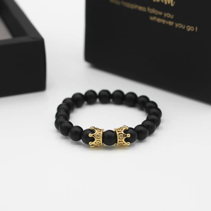 HAYSTYLE – wholesale Smycken - Herr – Mäns armband - kunglig krona lyxgåva för män
