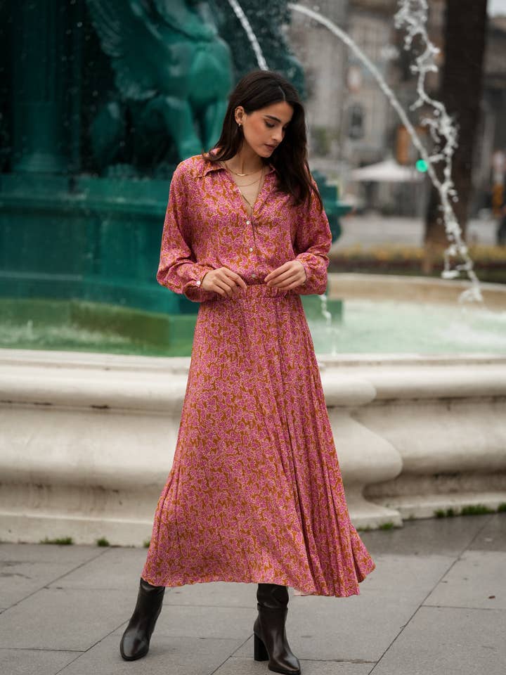 Oversized Printed Shirt for wholesale by GUIMANOS