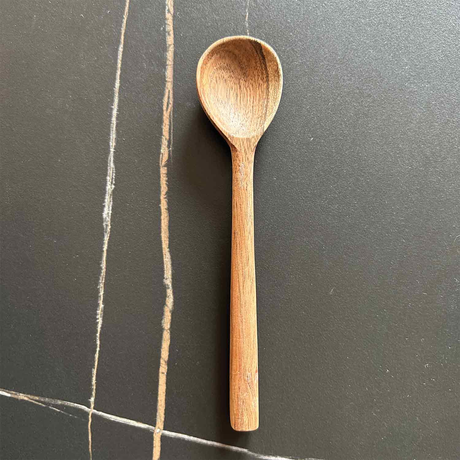 Natural Small wooden spoon L15 W6.5 H1.5cm for wholesale on Faire2