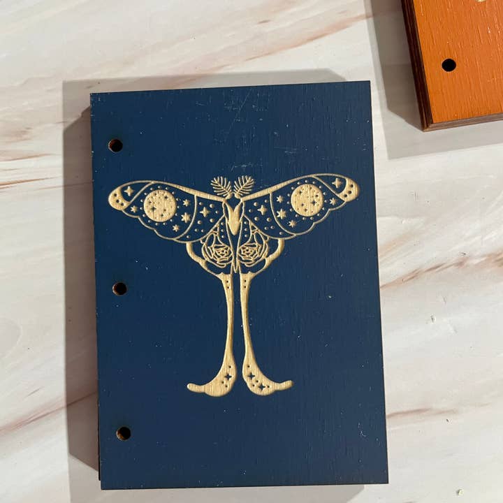 Elm Rose Designs - Wholesale Journal/Diary - Micro Mystic Moth Journal1