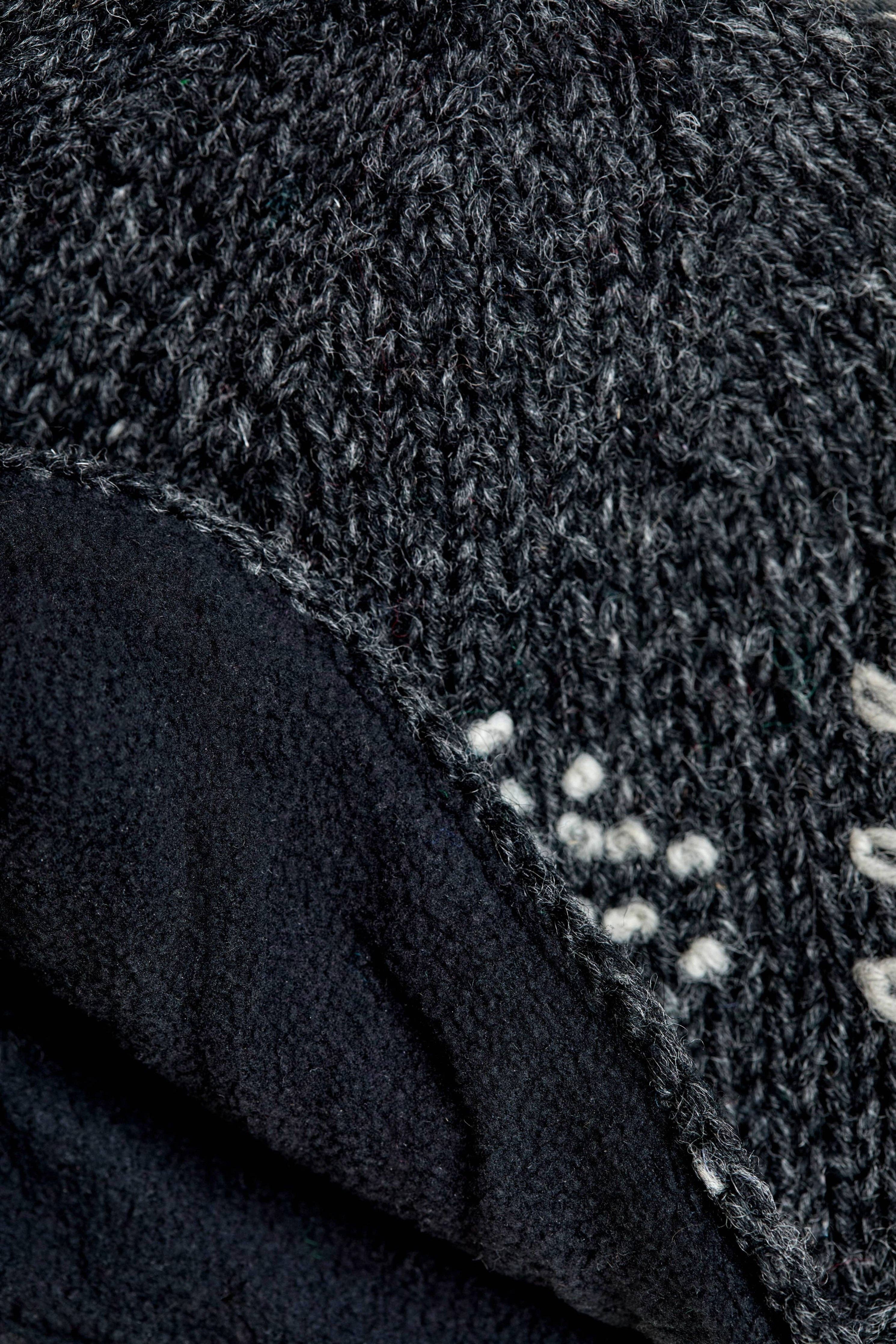 By Many Hands - Wholesale Mittens - Women's - Daphne Charcoal Knit Mittens3