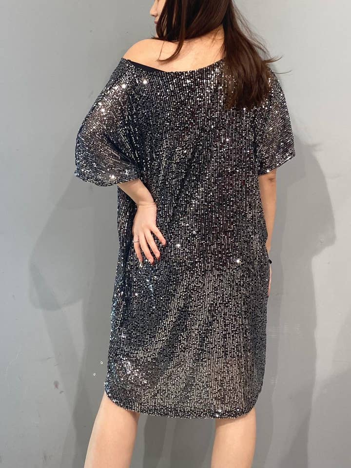 Sole - Wholesale Dress - Women's - PAILLETTES CHRISTMAS DRESS