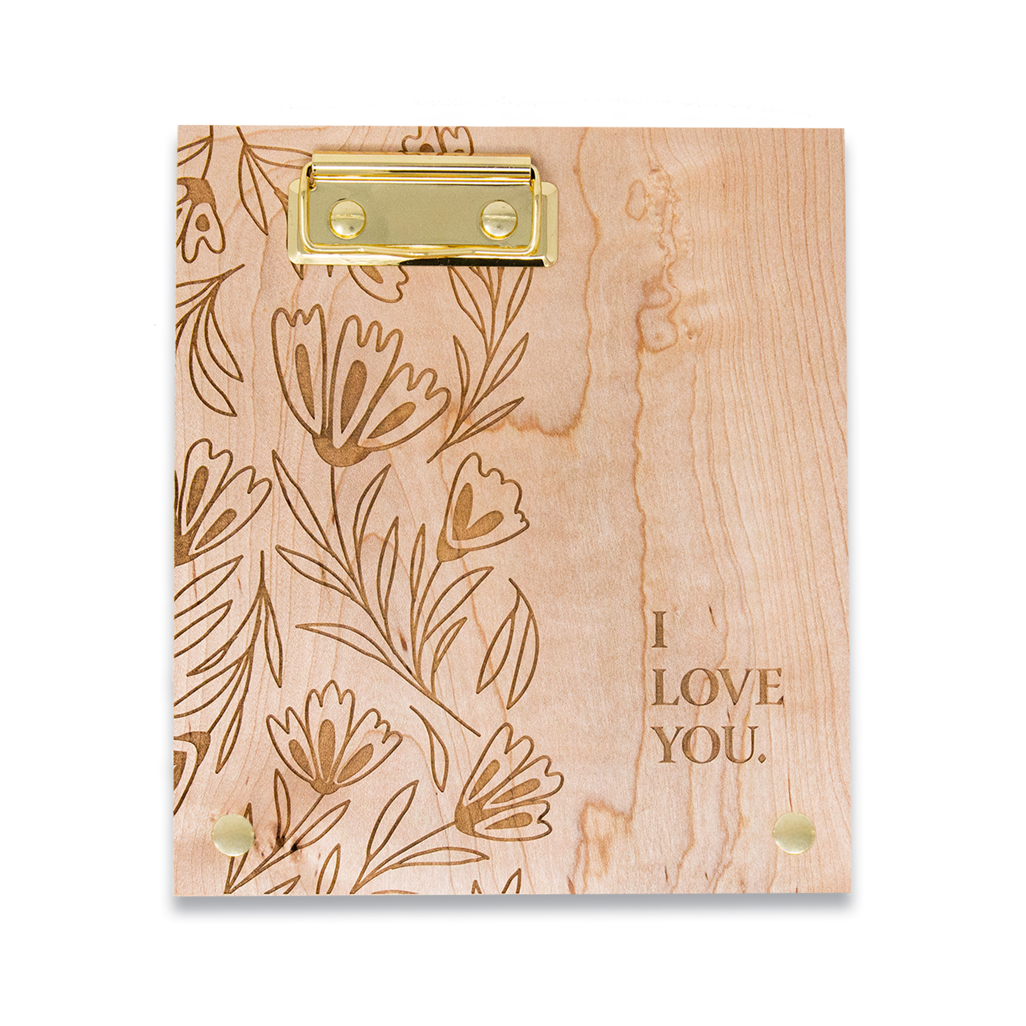 Hereafter - Wholesale Picture Frame - I Love You Floral Wood Frame6