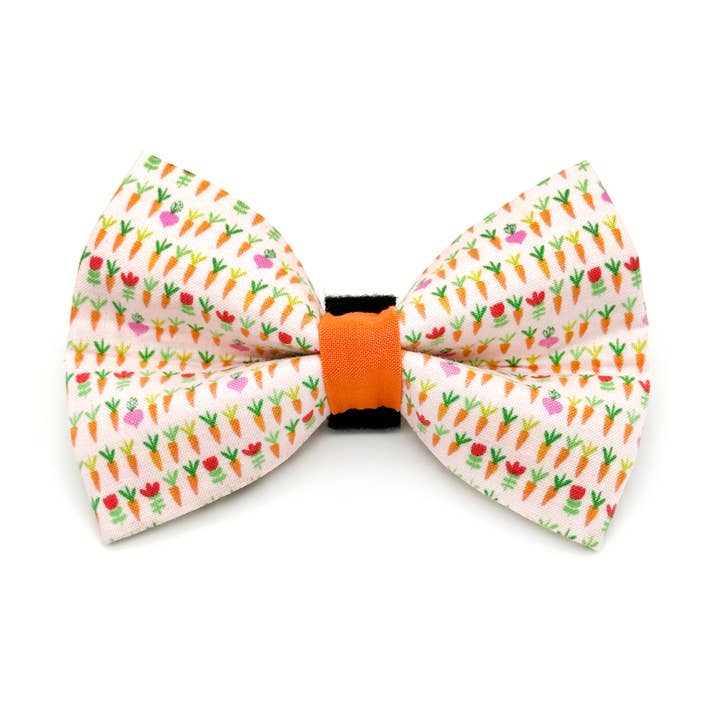 Carrot Easter Dog Bow Tie for wholesale by Winthrop Clothing Co.