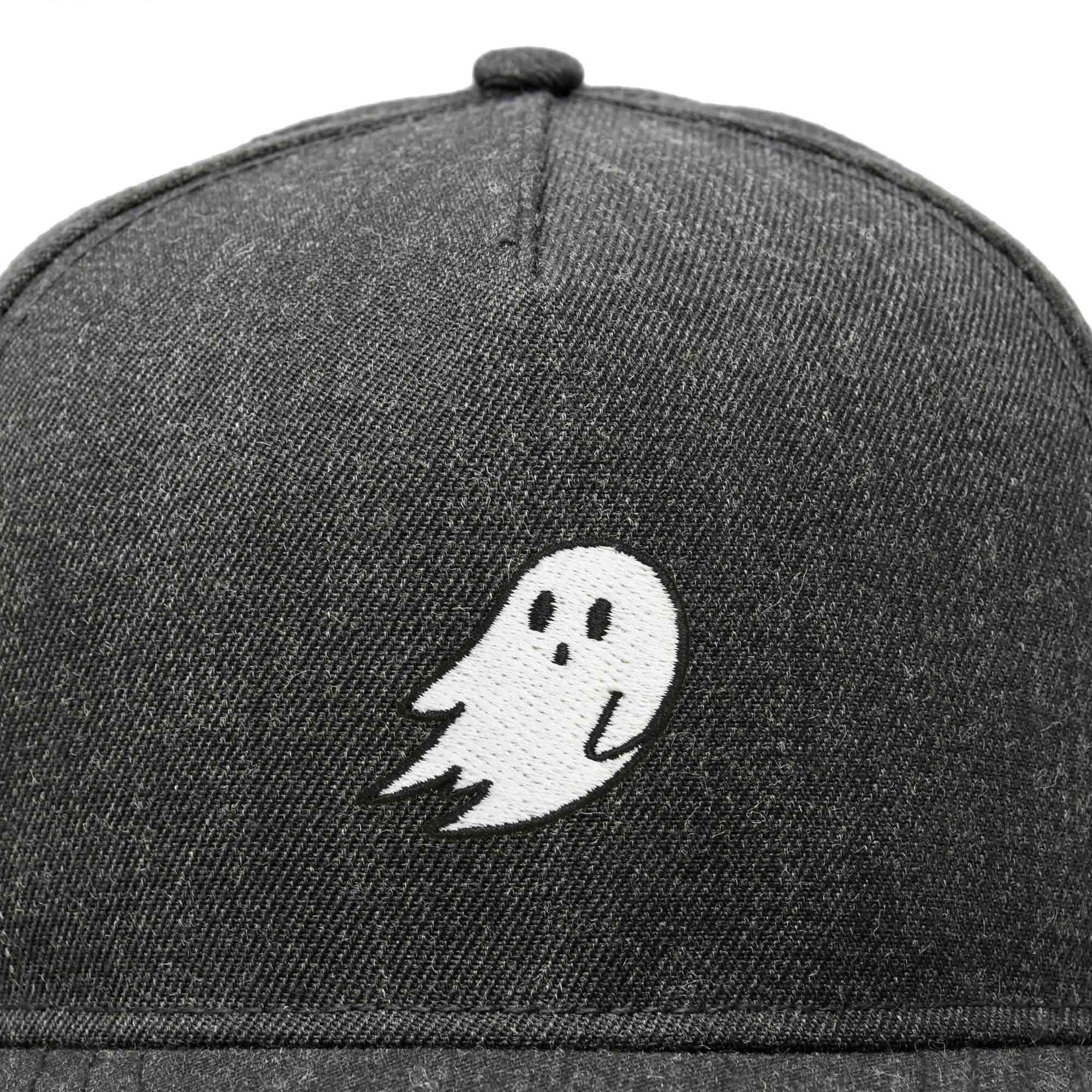 Dalix - Vente Casquette à visière plate – unisexe - Casquette plate brodée Dalix Ghost13