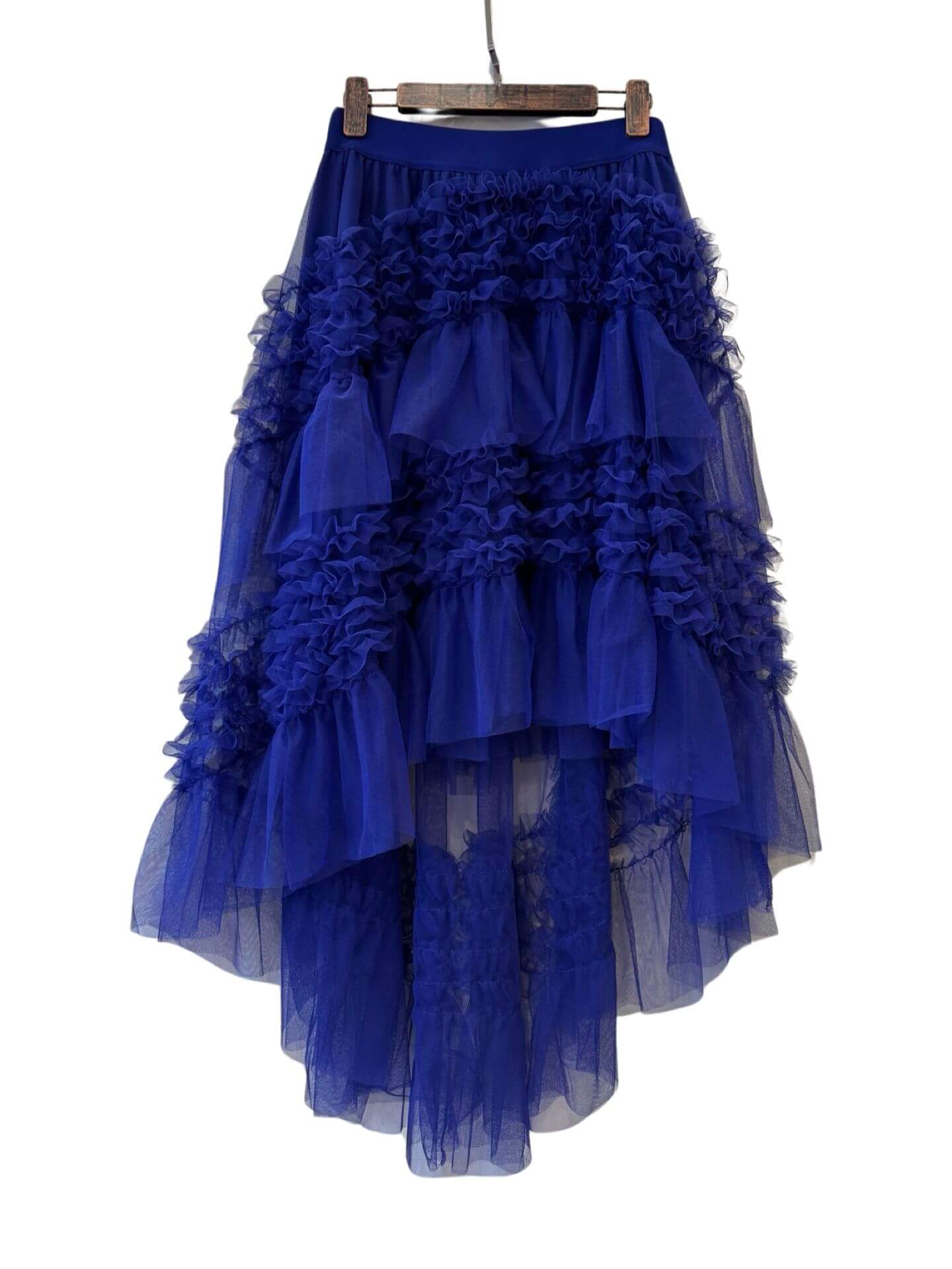 Invitadissimas - Wholesale Skirt - Women's - False asymmetric tulle 21-0364