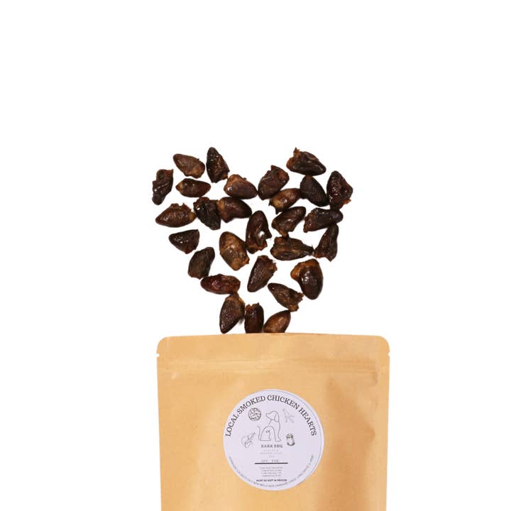 Local Smoked Chicken Hearts for wholesale by Bark BBQ