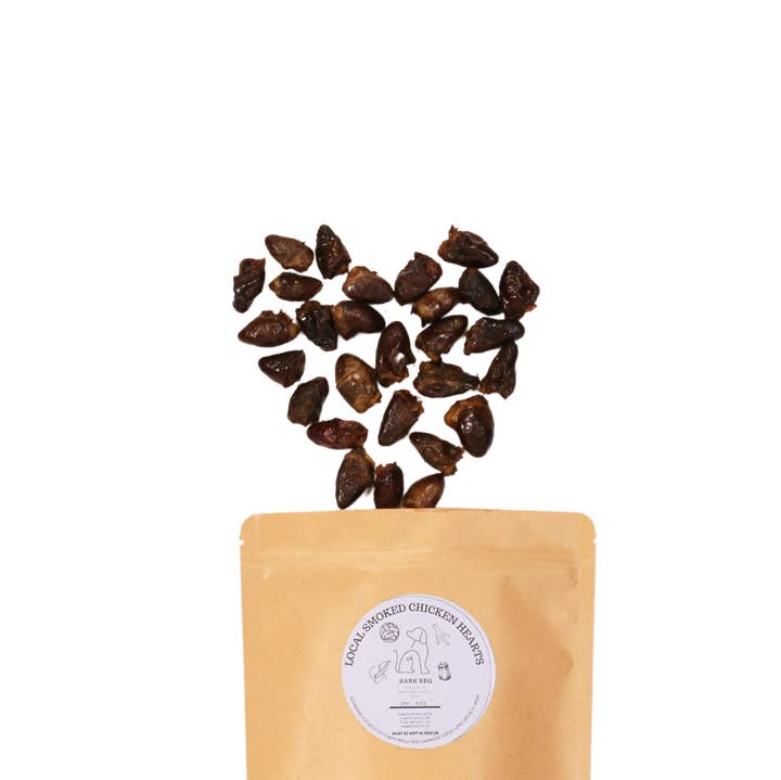 Bark BBQ - Wholesale Pet Treats - Dog - Local Smoked Chicken Hearts