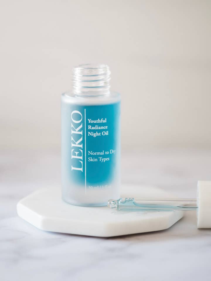 Youthful Radiance Night Oil for wholesale by LEKKO Aesthetics LLC