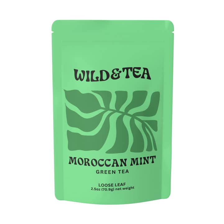 Moroccan Mint Green Tea for wholesale by Wild & Tea