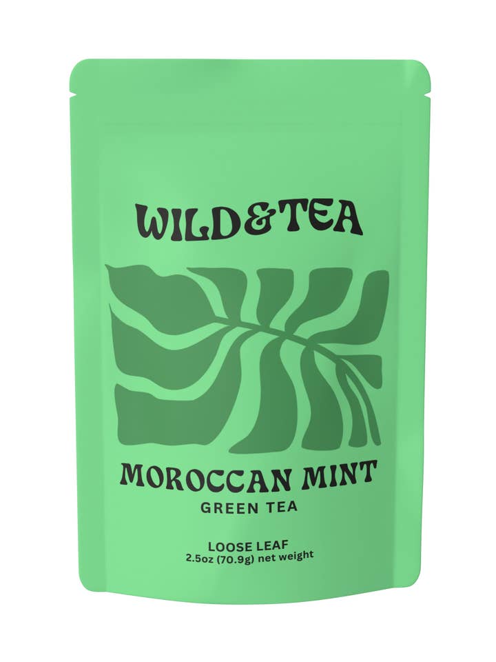Moroccan Mint Green Tea for wholesale by Wild & Tea