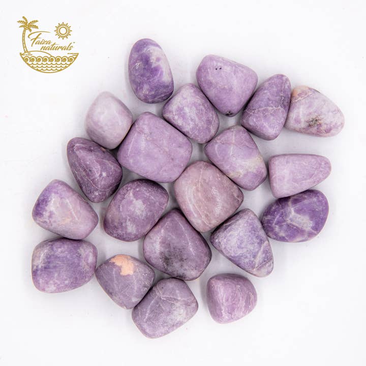 Faiza Naturals - Wholesale Spiritual Stone/Crystal - Lepidolite Tumbled Crystals Bulk