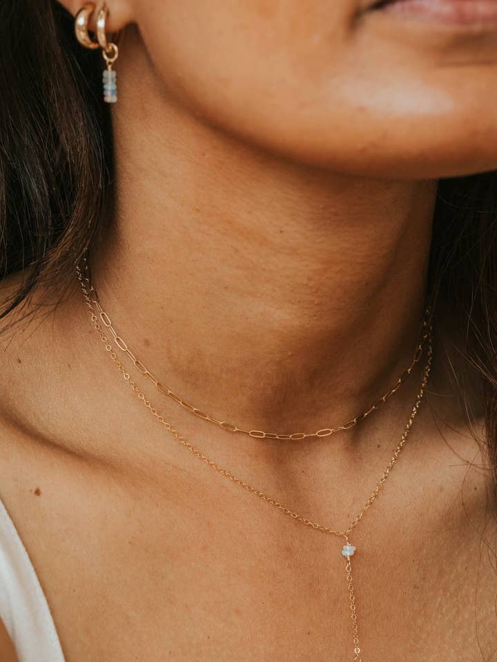 Maeve Choker | 14kt Gold Fill + Sterling Silver for wholesale by Hello Adorn