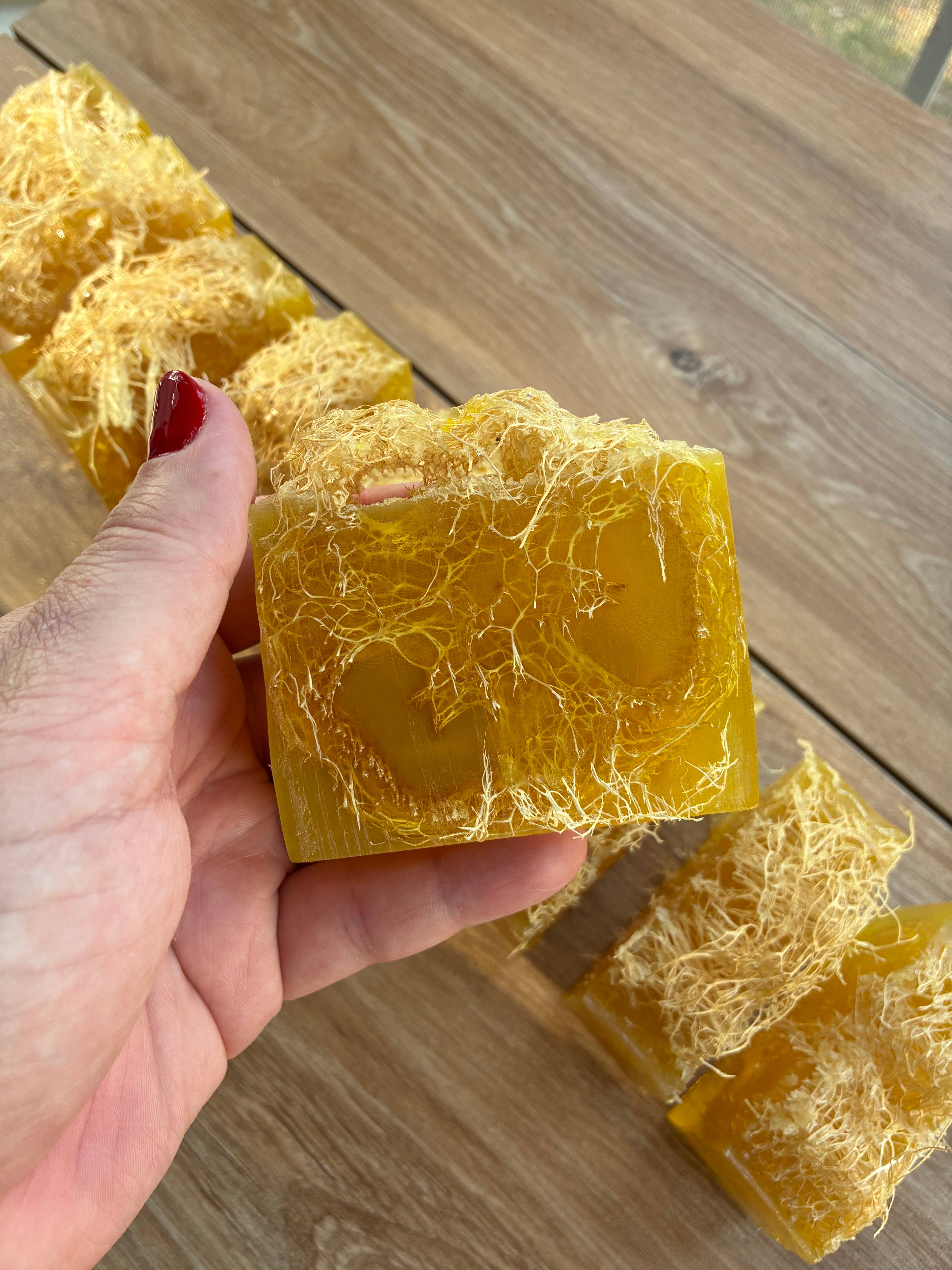 Wanderlust Scents Co. - Wholesale Bar Soap - Natural Loofah Soap for Gentle Exfoliation5