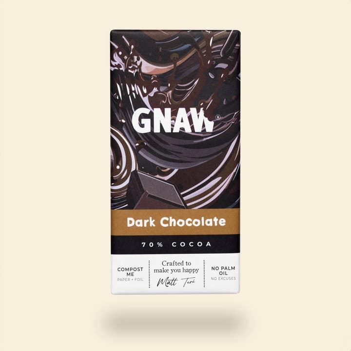 GNAW Chocolate – wholesale Chocolate bar – Dark Chocolate Bar3