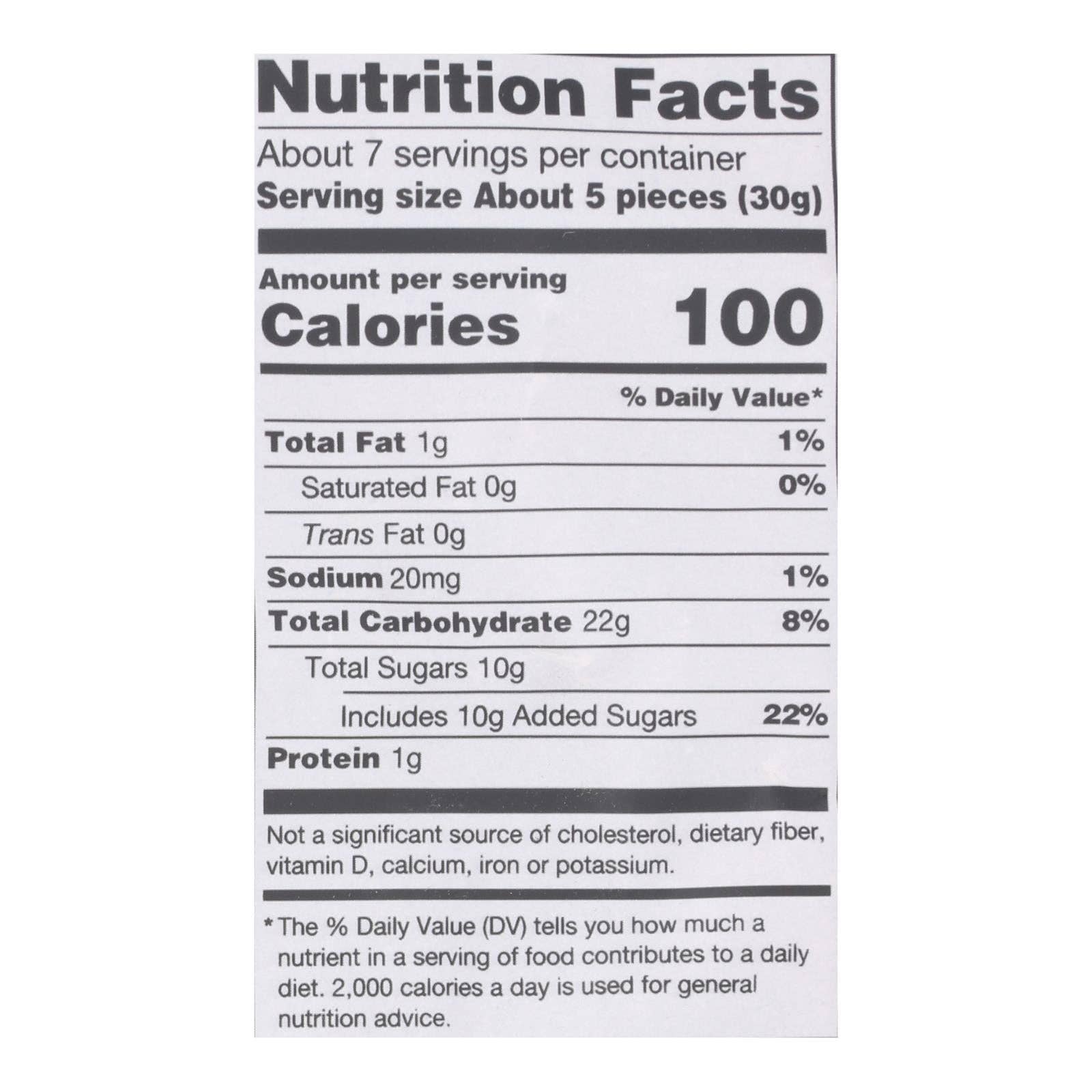 Everyday Supply Co - Wholesale Licorice - Darrell Soft Eating Liquorice - Original - Case of 8 - 7 oz.1