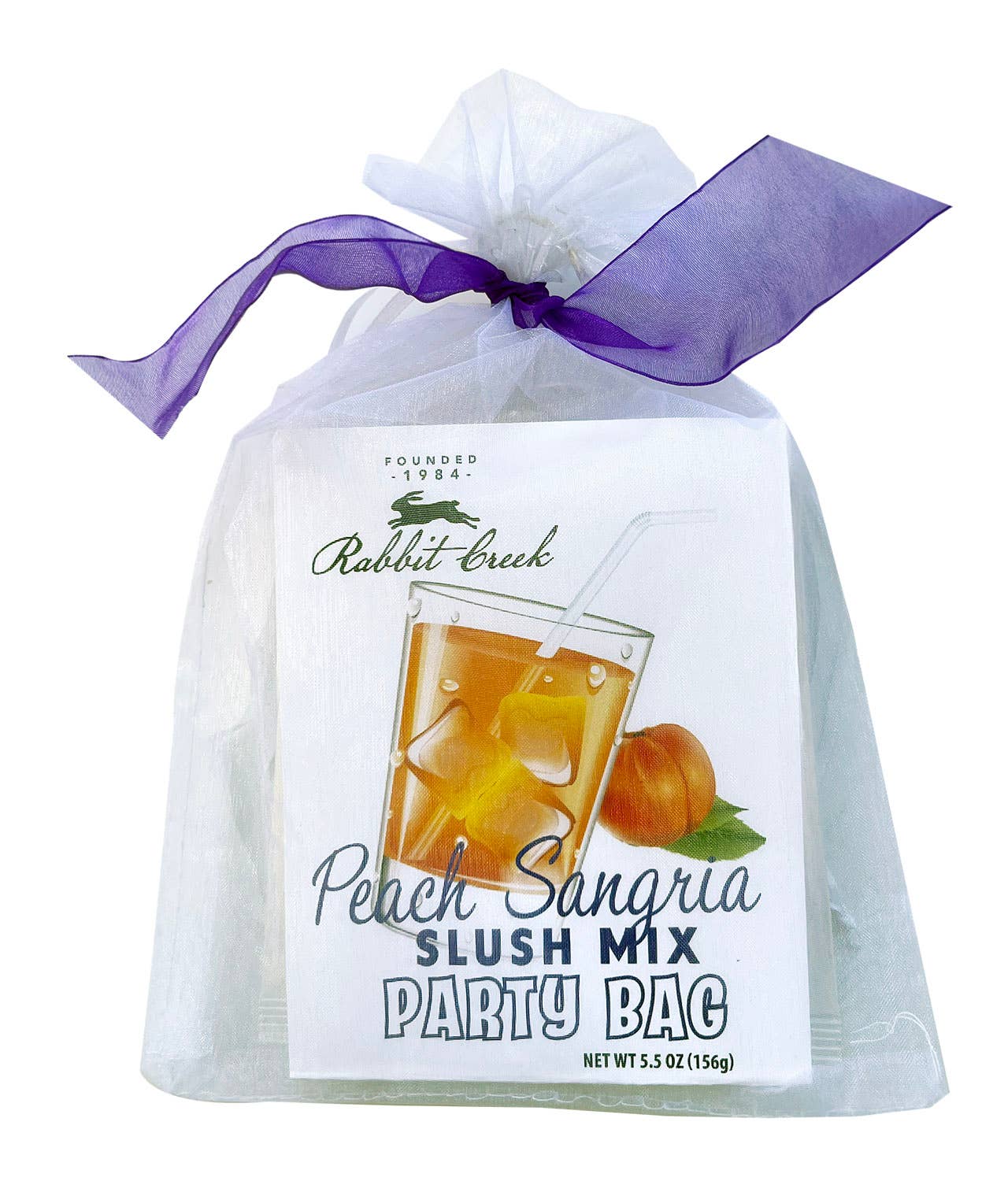 Rabbit Creek Gourmet - Wholesale Cocktail Mix/Syrup - SL-Peach Sangria Slush Mix - Party Bag