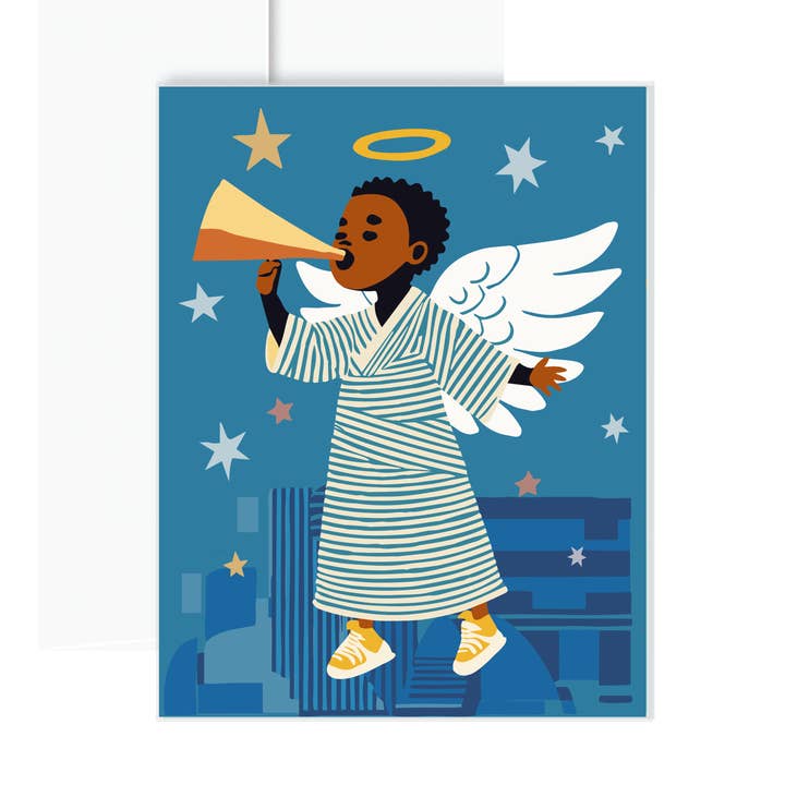 Holiday Card - Angel for wholesale by All Very Goods