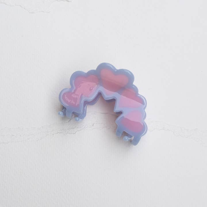 Tiepology - Wholesale Hair Clip - Women's - Eco Arch Shape Heart Hair Claw Clip