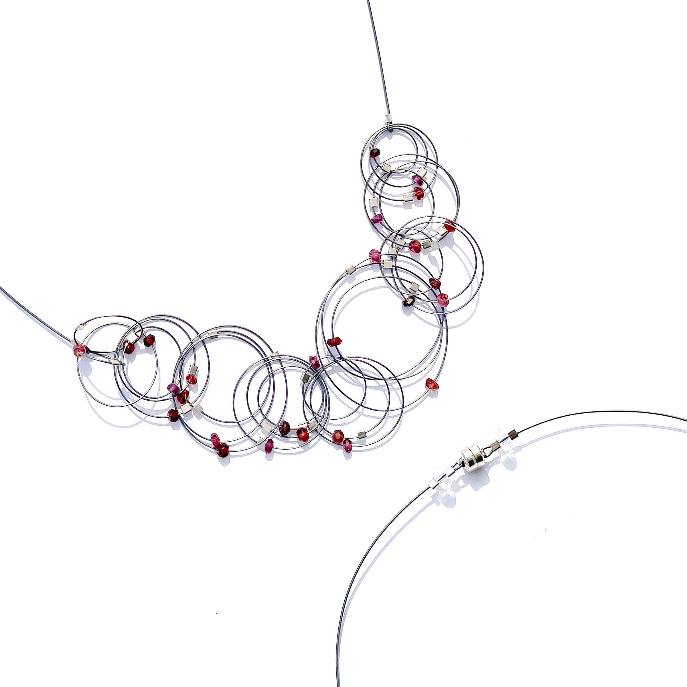 Meghan Patrice Riley – Colar de elos e correntes por atacado – Colar Vertigo30