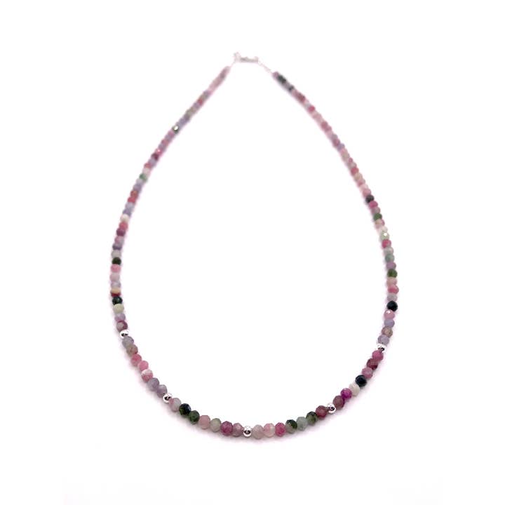 Kaylie Dawn Jewelry - Wholesale Beaded/Pearl Necklace - Candy Handmade Gemstone Beaded Necklace - Gold or Silver5