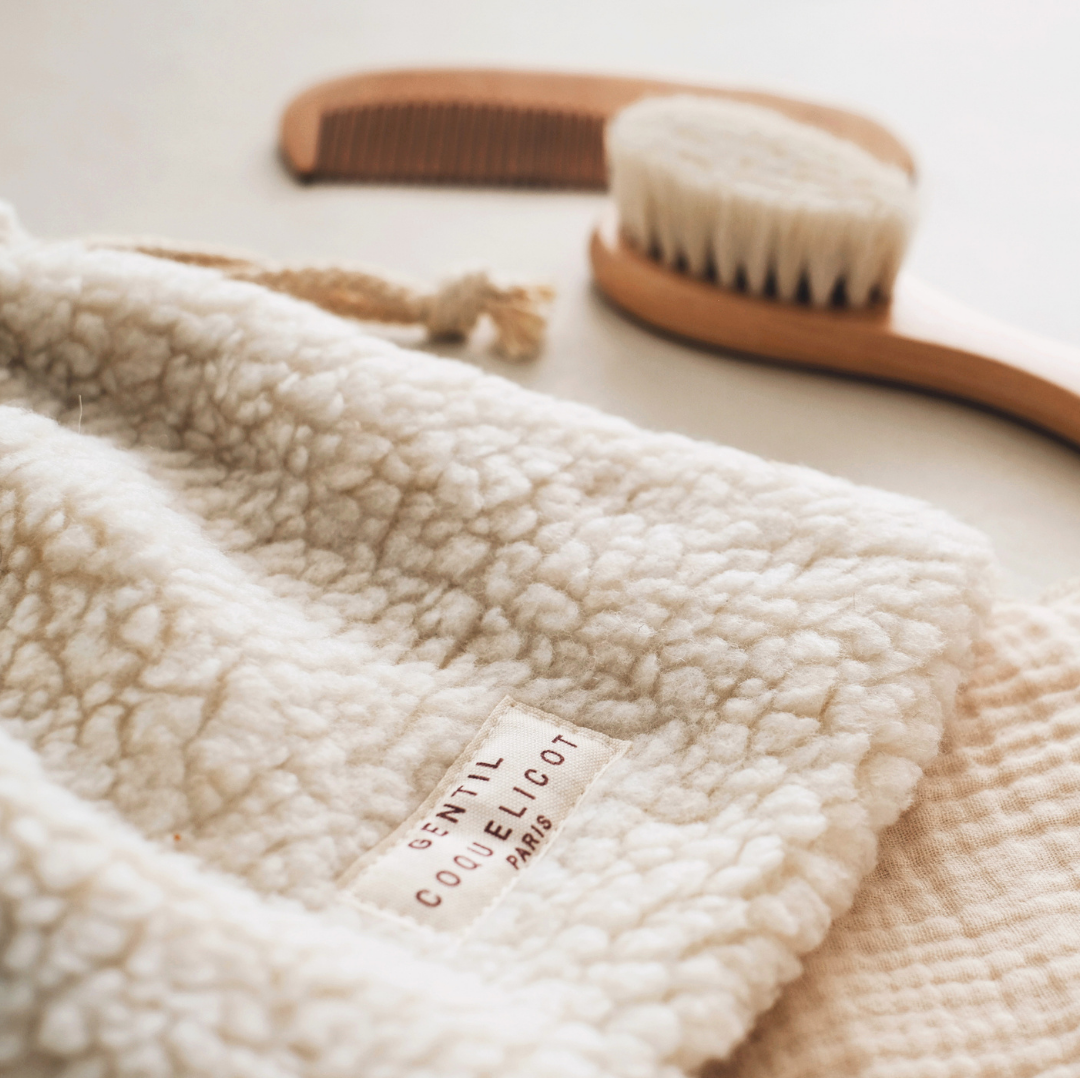 Gentil Coquelicot Paris – wholesale Hair brush/comb set – Kids & baby – Baby hair brush set2