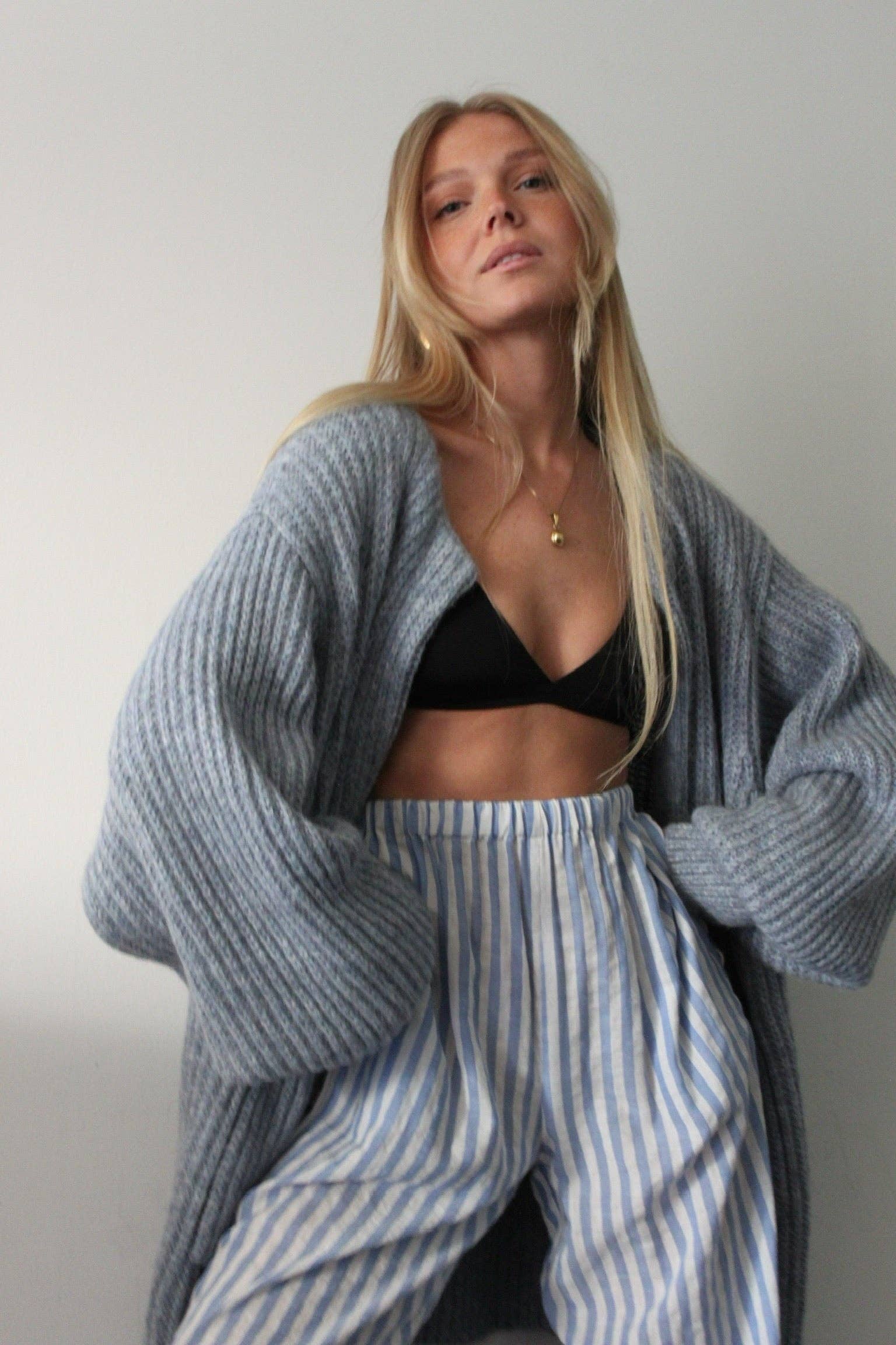 Na Nin - Wholesale Jas - Dames - Gebreide alpacajas van Dylan17