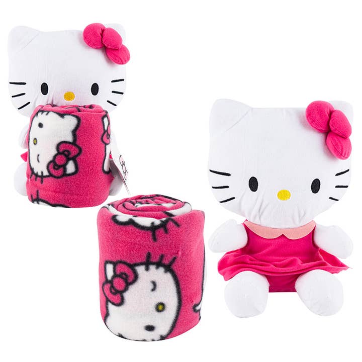 Hello Kitty 2Pc Hugger And Throw Set for wholesale by Paperdoll