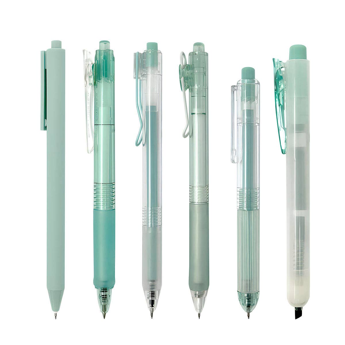 Wrapables.com - Wholesale Pen - Wrapables Retractable Rollerball Pens and Highlighter Set 635