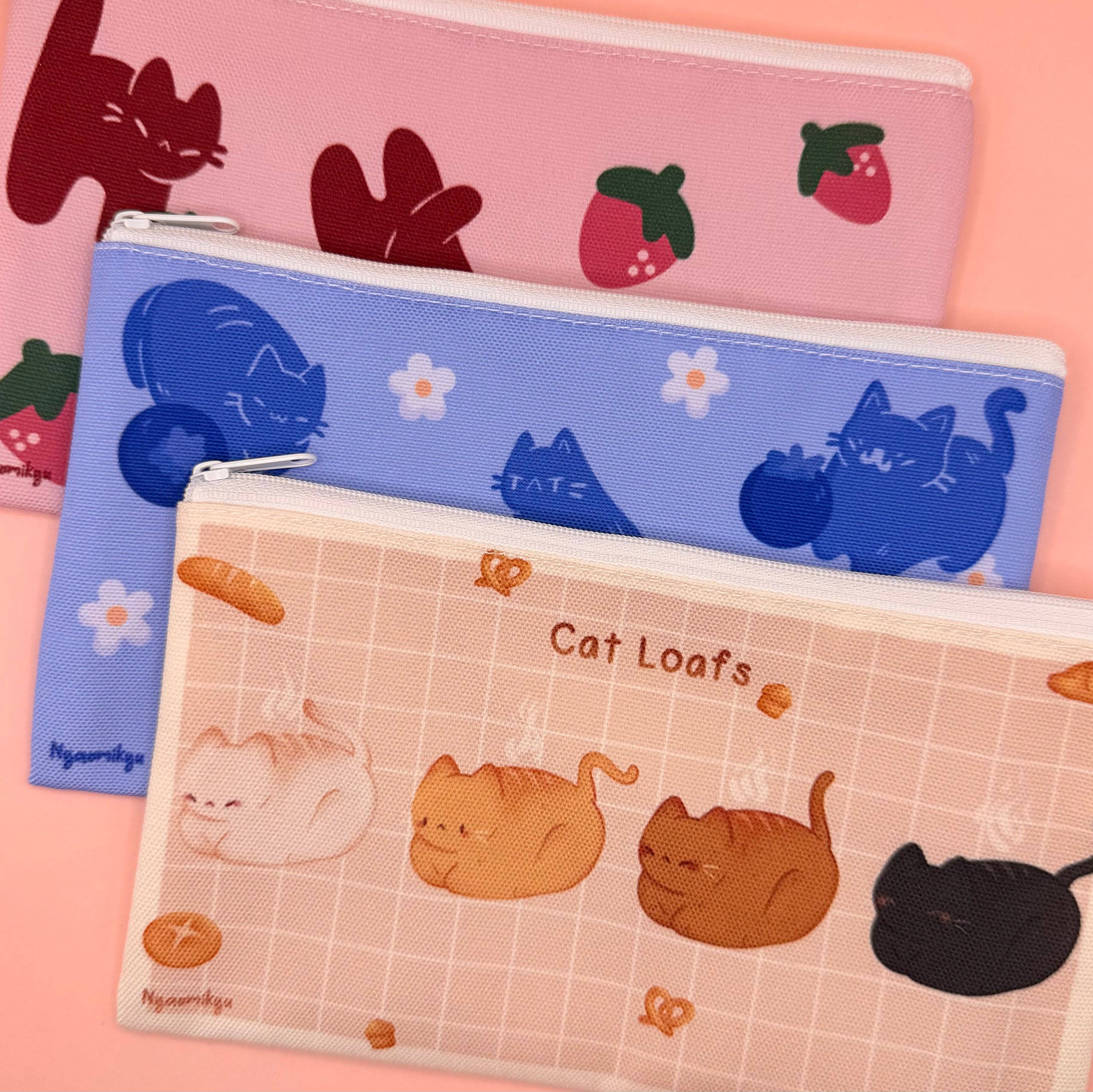 Nyaomikyu - Wholesale Pencil Case/Pouch - Loaf Cats Pouch3