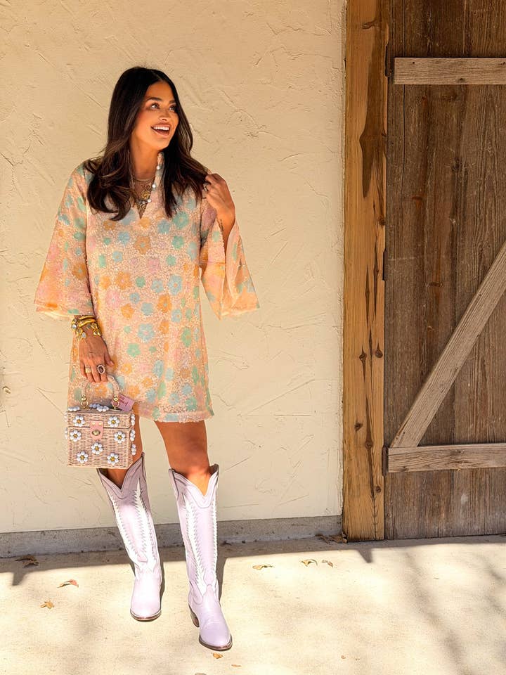 Pink Wren Pastel Dress for wholesale on Faire1