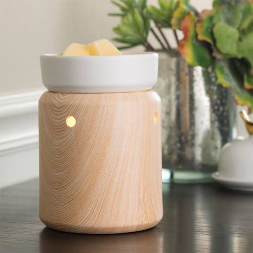 Candle Warmers Australia - Wholesale Fragrance Warmer - Birchwood Illumination Warmer - RRP $43.95Â
