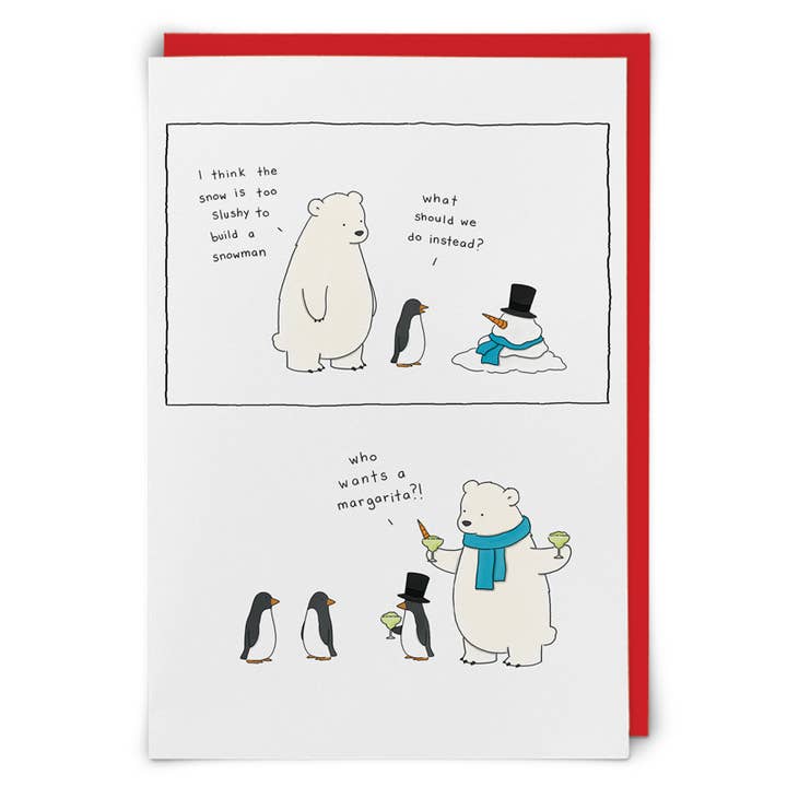 Margarita wenskaart voor wholesale door Redback Cards UK