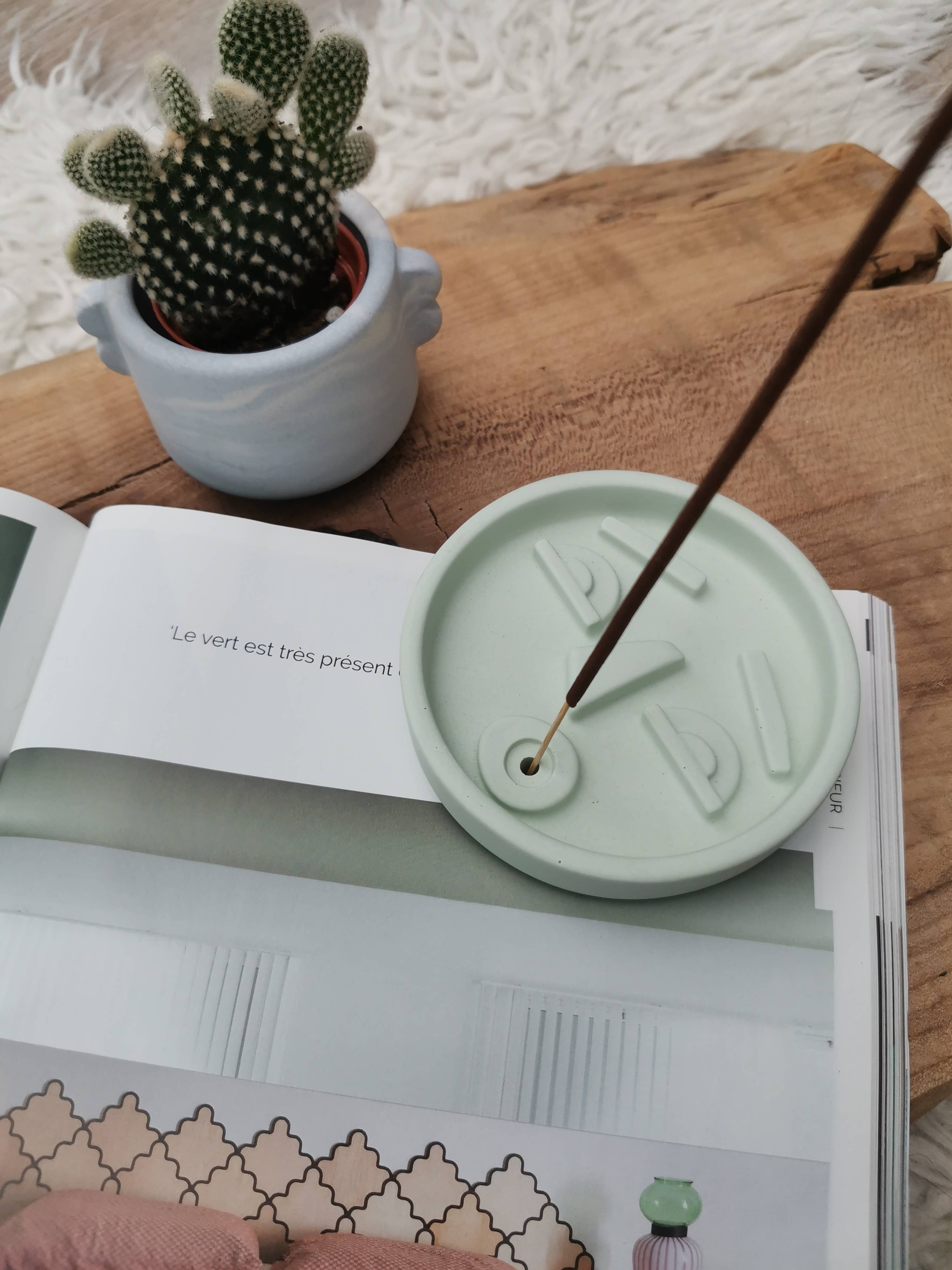 Vinci dEco - Venta al por mayor Portainciensos - Porta incienso original con forma de rostro6