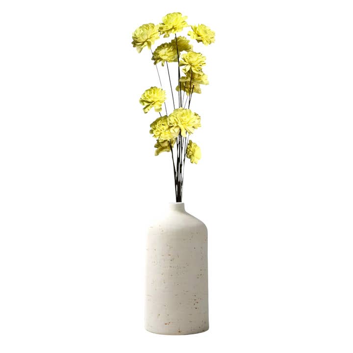 Wilco Home - Wholesale Artificial flowers - 15-Stem Handmade Sola Marigold Drop-In Bouquet2